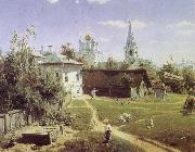 Golden Autumn,in the Village Isaac Levitan